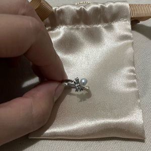 S925 fresh water pearls ring